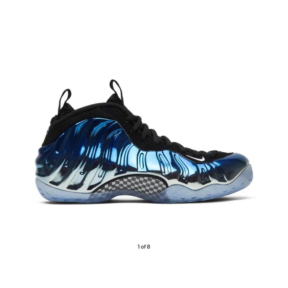Nike Men’s Blue/Silver Foamposites
